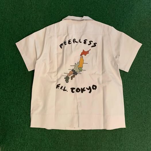 RE-STOCK: VISVIM SANKO SOUVENIR SHIRT S/S - IVORY PRE ORDER ITEM (預訂中)