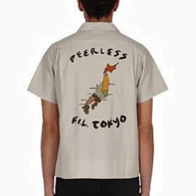 RE-STOCK: VISVIM SANKO SOUVENIR SHIRT S/S - IVORY PRE ORDER ITEM (預訂中)