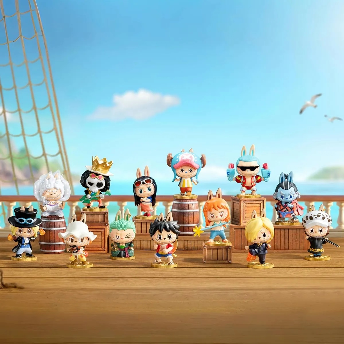 POPMART 泡泡瑪特 LABUBU x 海賊王 盲盒 公仔 單盒