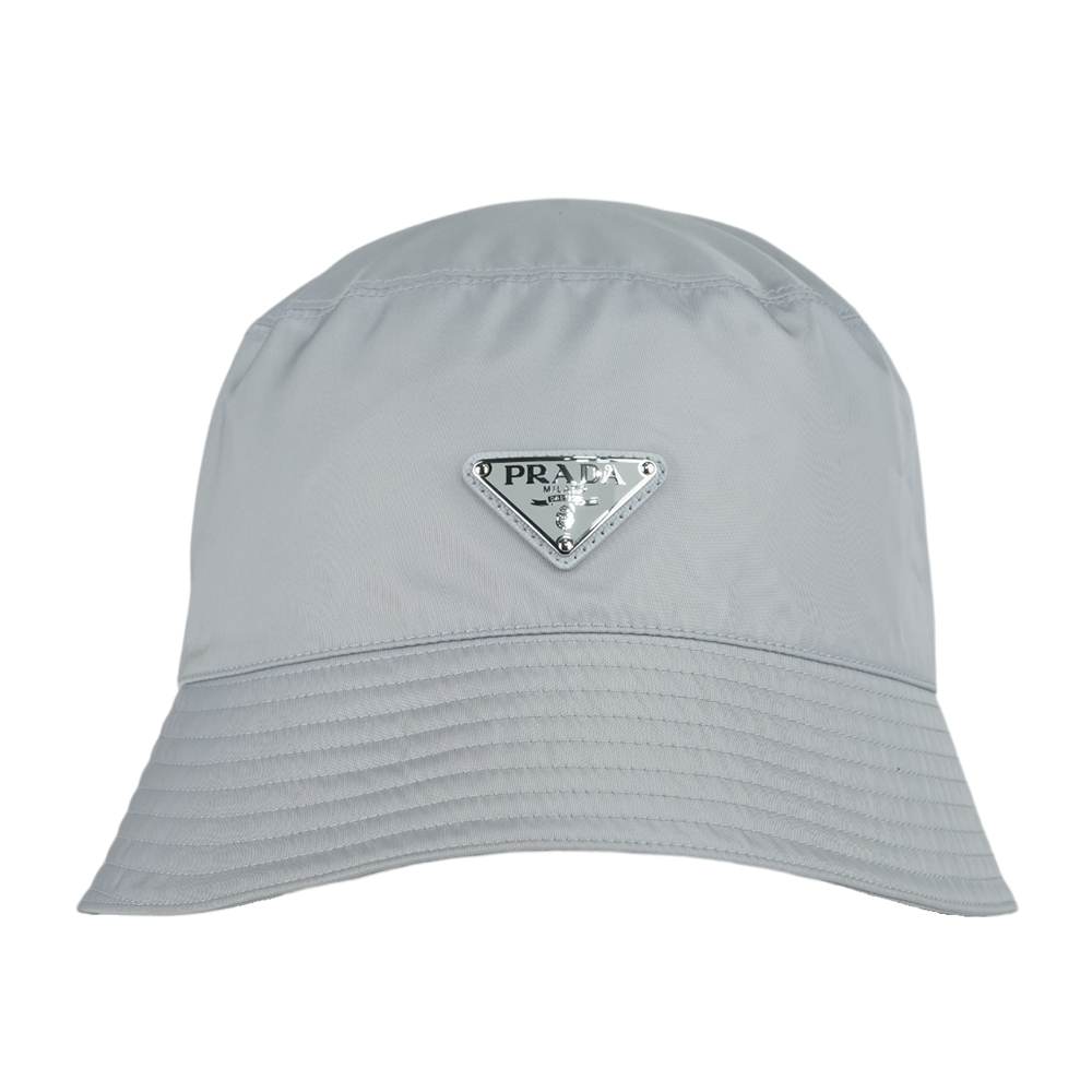 【Prada】Re-Nylon Bucket Hat 漁夫帽(藍灰色)