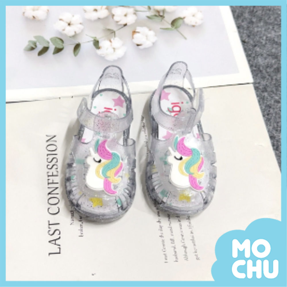 獨角獸閃亮防水涼鞋(二色)