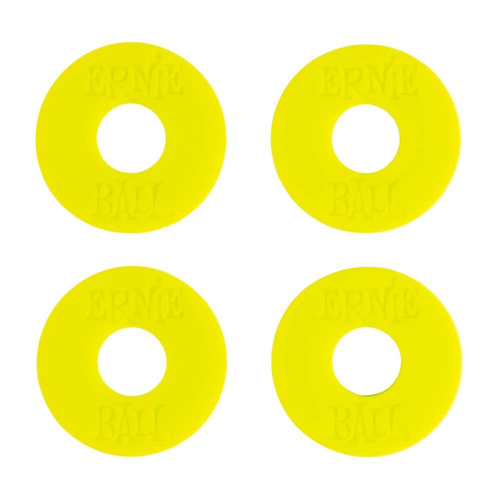 ERNIE BALL STRAP BLOCKS 背帶扣 背帶固定環 一組4片/P05622 GREEN 綠色