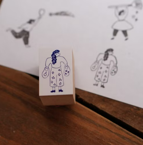 滿載而歸 木製印章｜森空 Mori Sora Handmade 臺灣