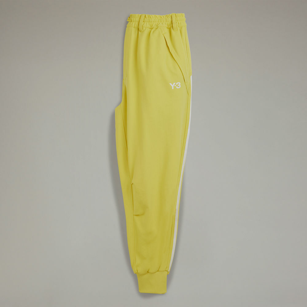 【 Y-3 M 3S CUF PANT 三線縮口長褲 - 月光黃 】