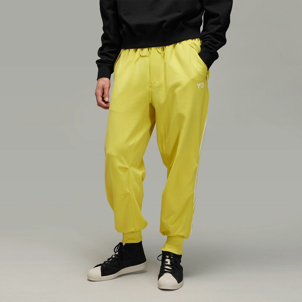 【 Y-3 M 3S CUF PANT 三線縮口長褲 - 月光黃 】