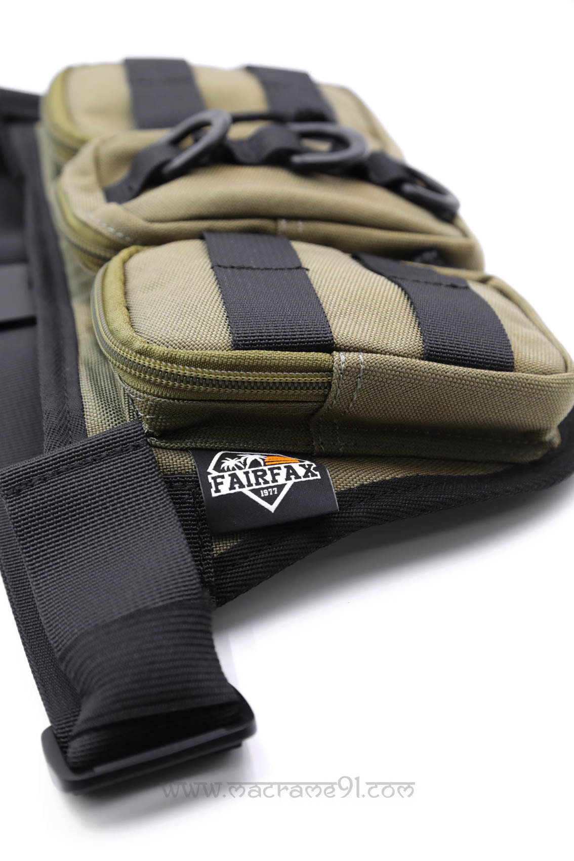 Fairfax - FF3200 - 斜揹袋腰包- 卡其色 (0221)