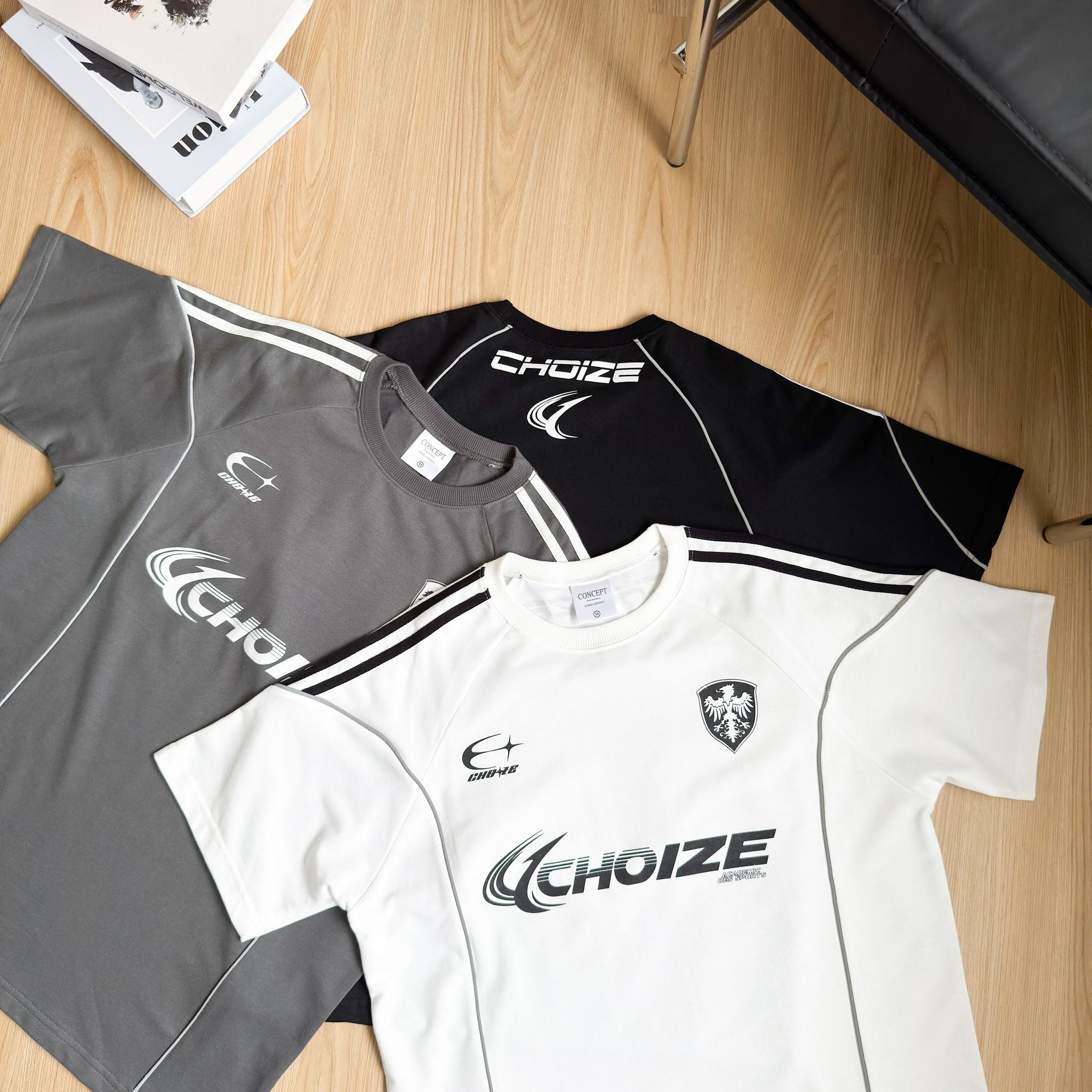 韓國短袖 Choize賽車風短T 80884