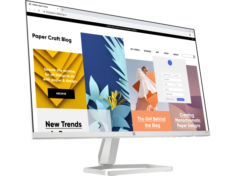 S5 527SW 27吋 FHD 白色顯示器 (94F47AA)