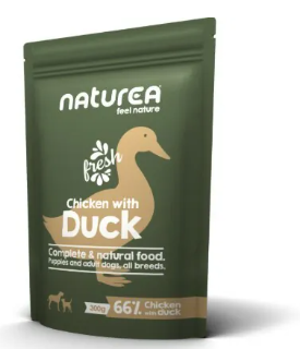 Naturea 濕糧 (犬用) - 雞肉鴨肉 300g (6包優惠)