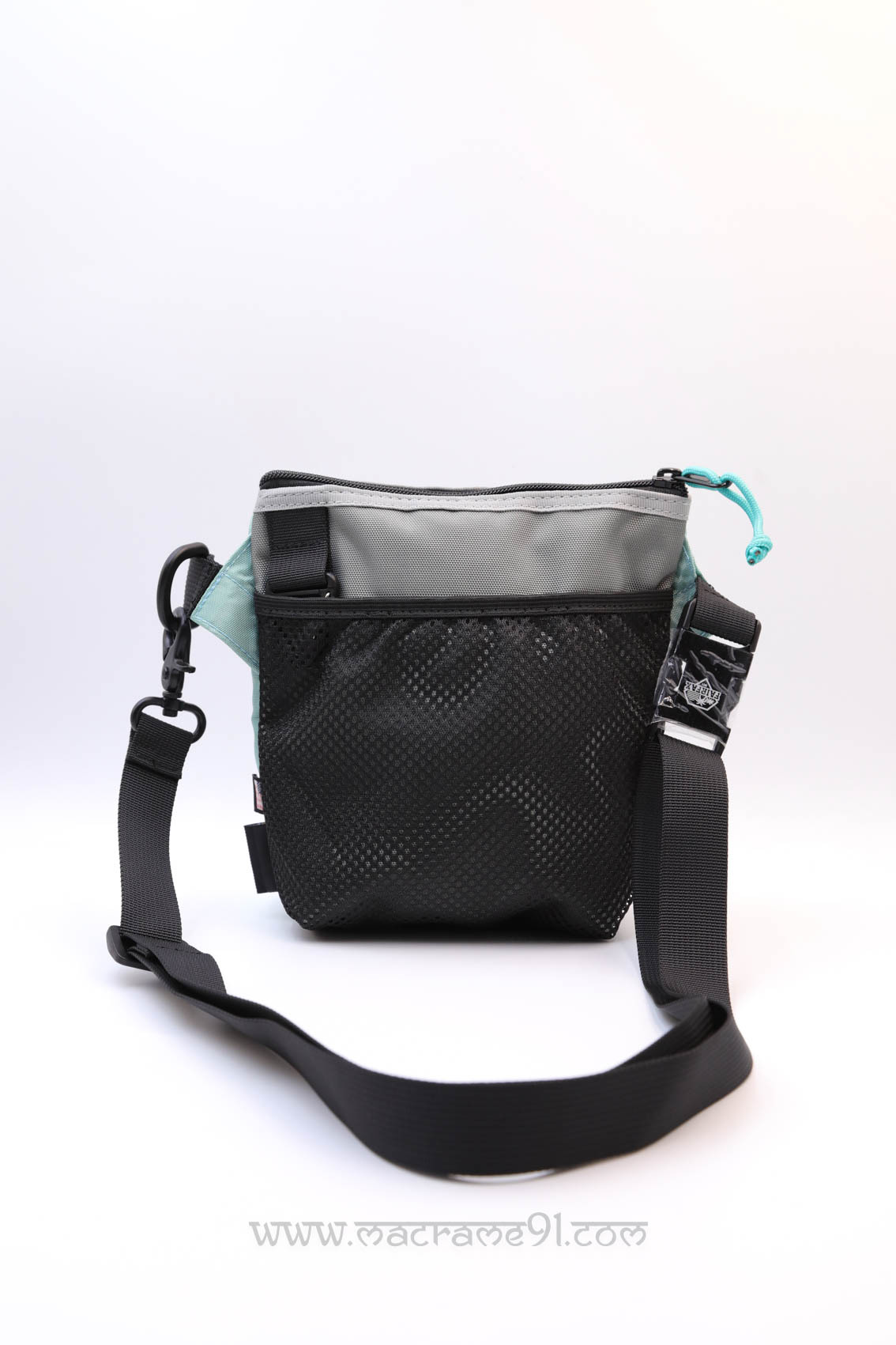 Fairfax - FF1200 - 斜揹袋 - 淺藍x灰色 (0221)