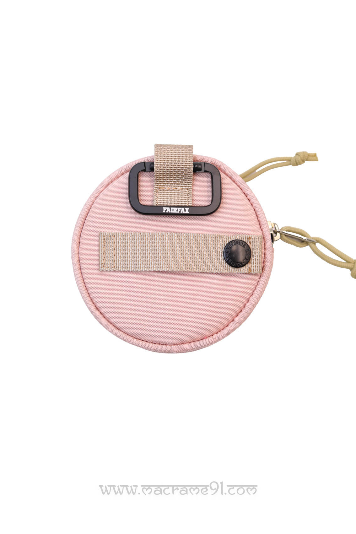Fairfax 圓型散銀包 - FF5000 - 淡粉色 (0216)