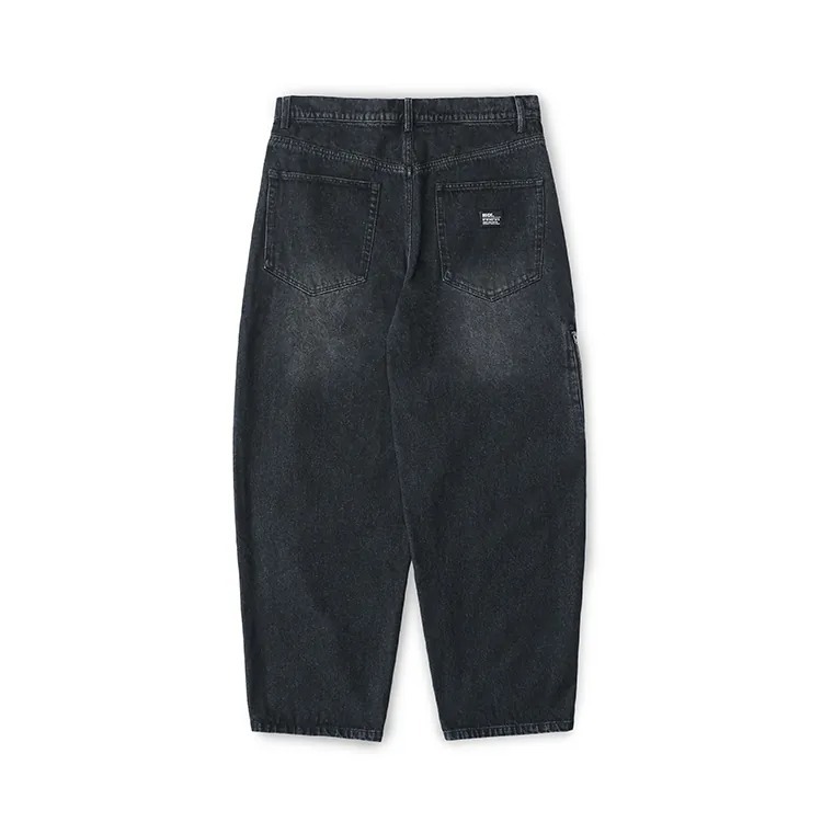 B-SIDE RELAXED BARREL LEG JEANS