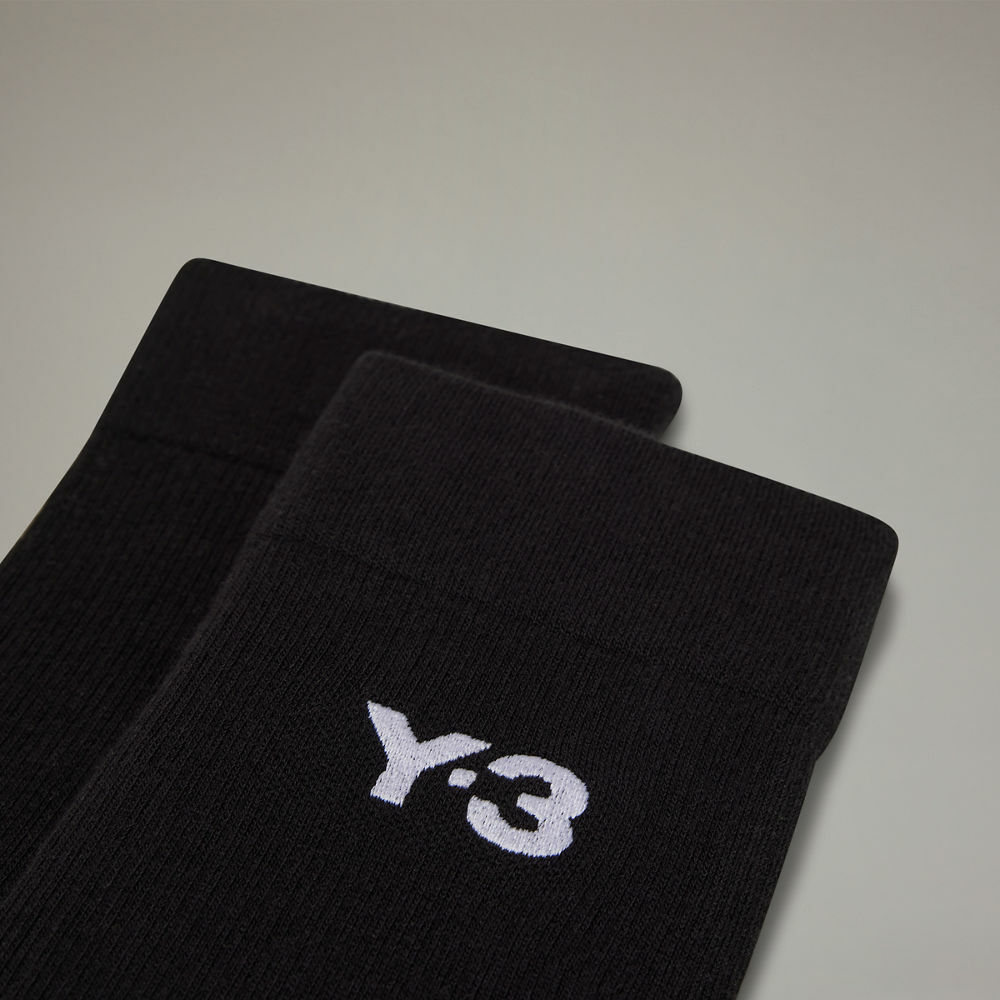 【 Y-3 CL SOCKS HI 長襪 - 黑 】