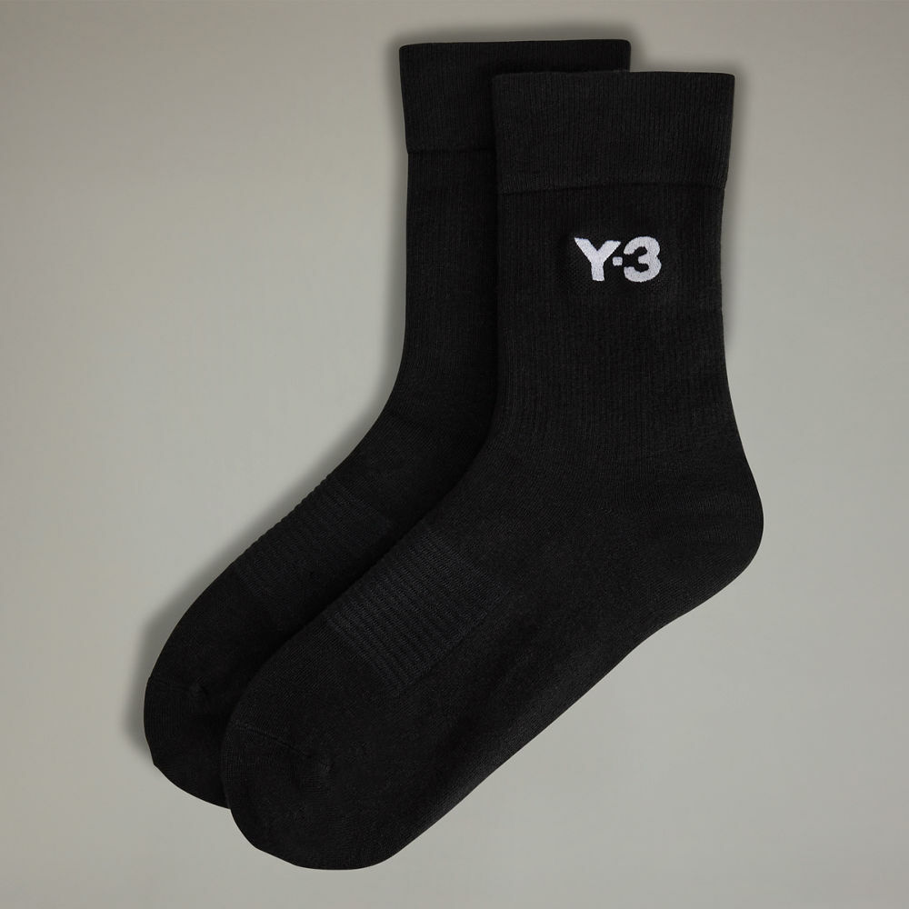 【 Y-3 CL SOCKS HI 長襪 - 黑 】