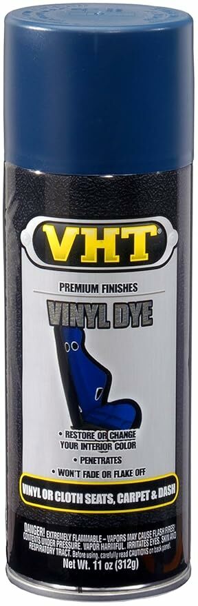 VHT 膠品及布料噴油 --  SP950  磨沙深藍色. (11 oz.)