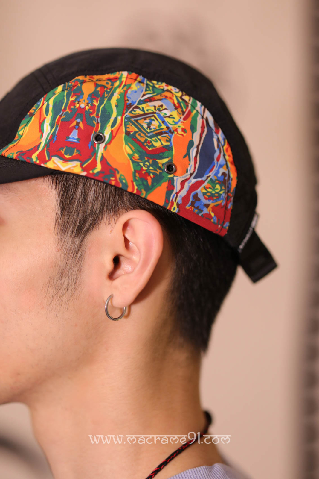 Fairfax 帽 - Coogi Pattern - 5 Panel 帽 - HAT0008 (0409)