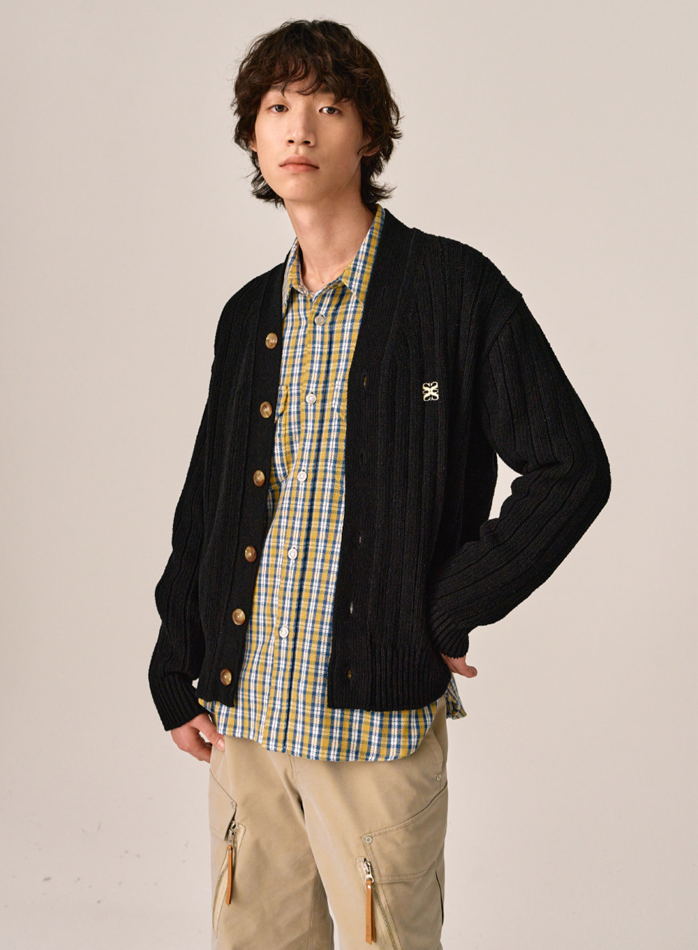 【SATUR】 (W) Faro Boucle Knit Zip-up / 追跡付 SATUR】Women Faro Boucle Knit Zip-up◇正規品◇