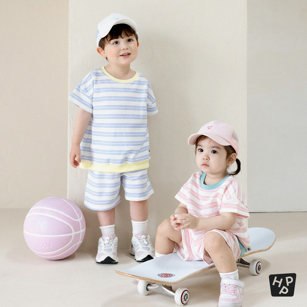 Happy Prince☘︎25夏 柔柔色系三件組套裝(兩色)