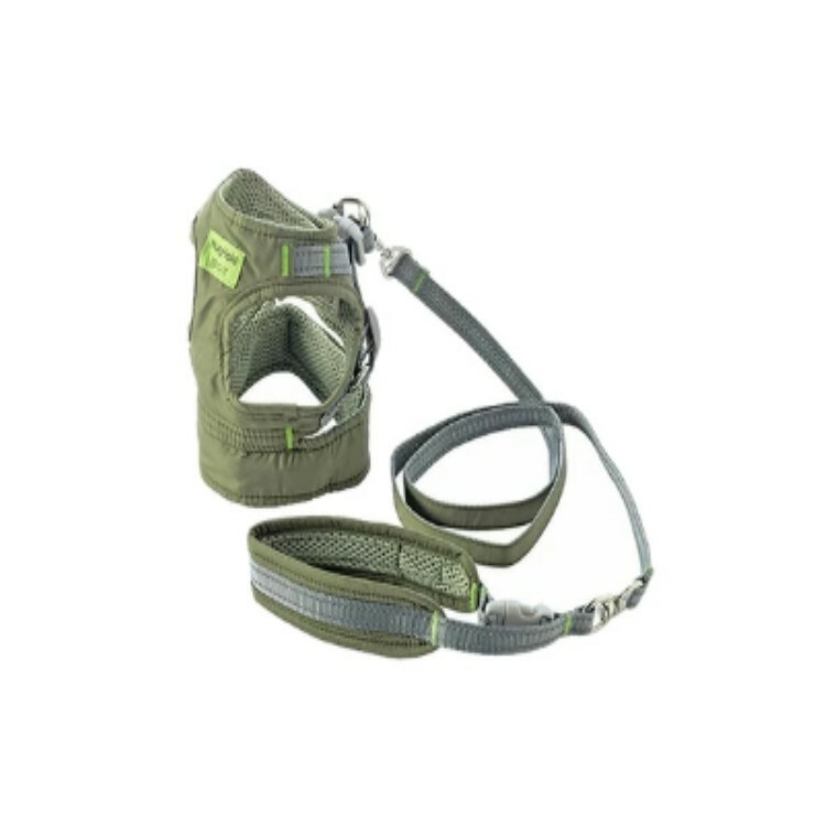 ICAT HUGHOLD 舒適胸背帶及拖帶套裝 綠色 XXL