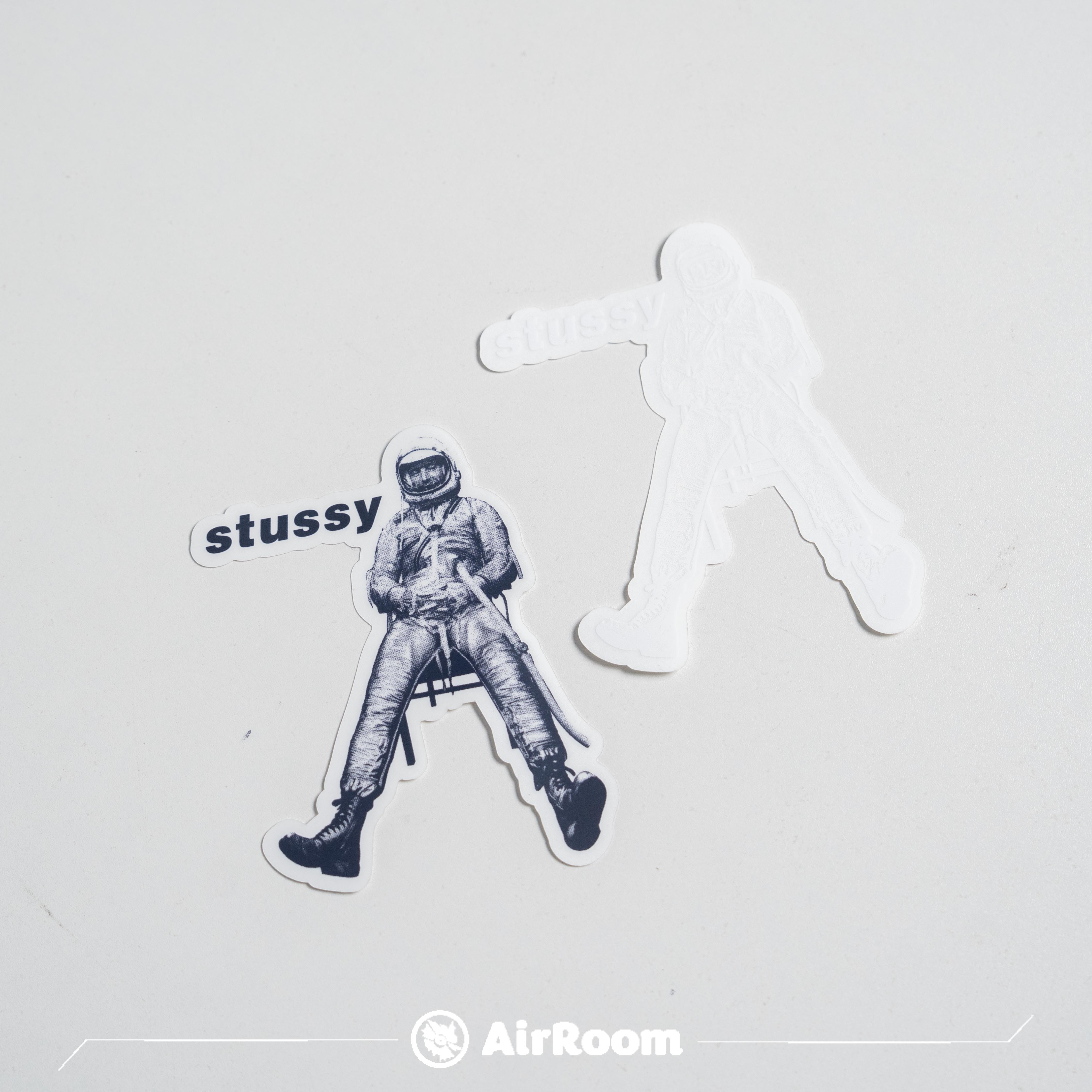 2025SS STUSSY Calforna Grown 草莓 太空人 貼紙 現貨