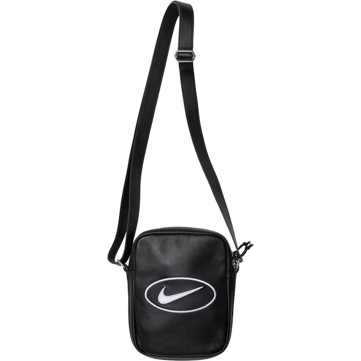 SUPREME X NIKE SS25 LEATHER SHOULDER BAG