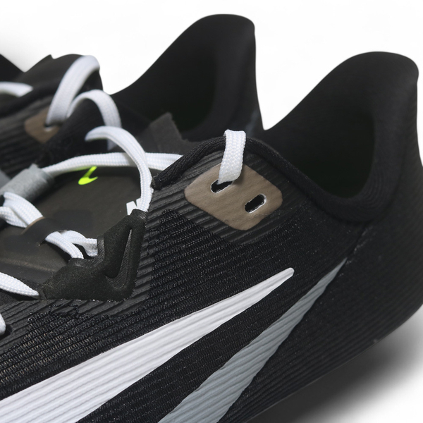 NIKE 慢跑鞋 AIR ZOOM RIVAL FLY 4 黑白 輕量 訓練 男 FV6040-001