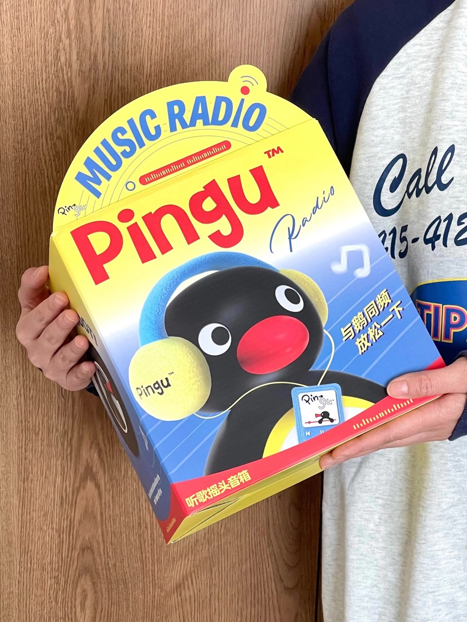 PINGU 企鵝家族 聽歌搖頭音響 耳機造型 無線 藍芽 擺設 / 預購