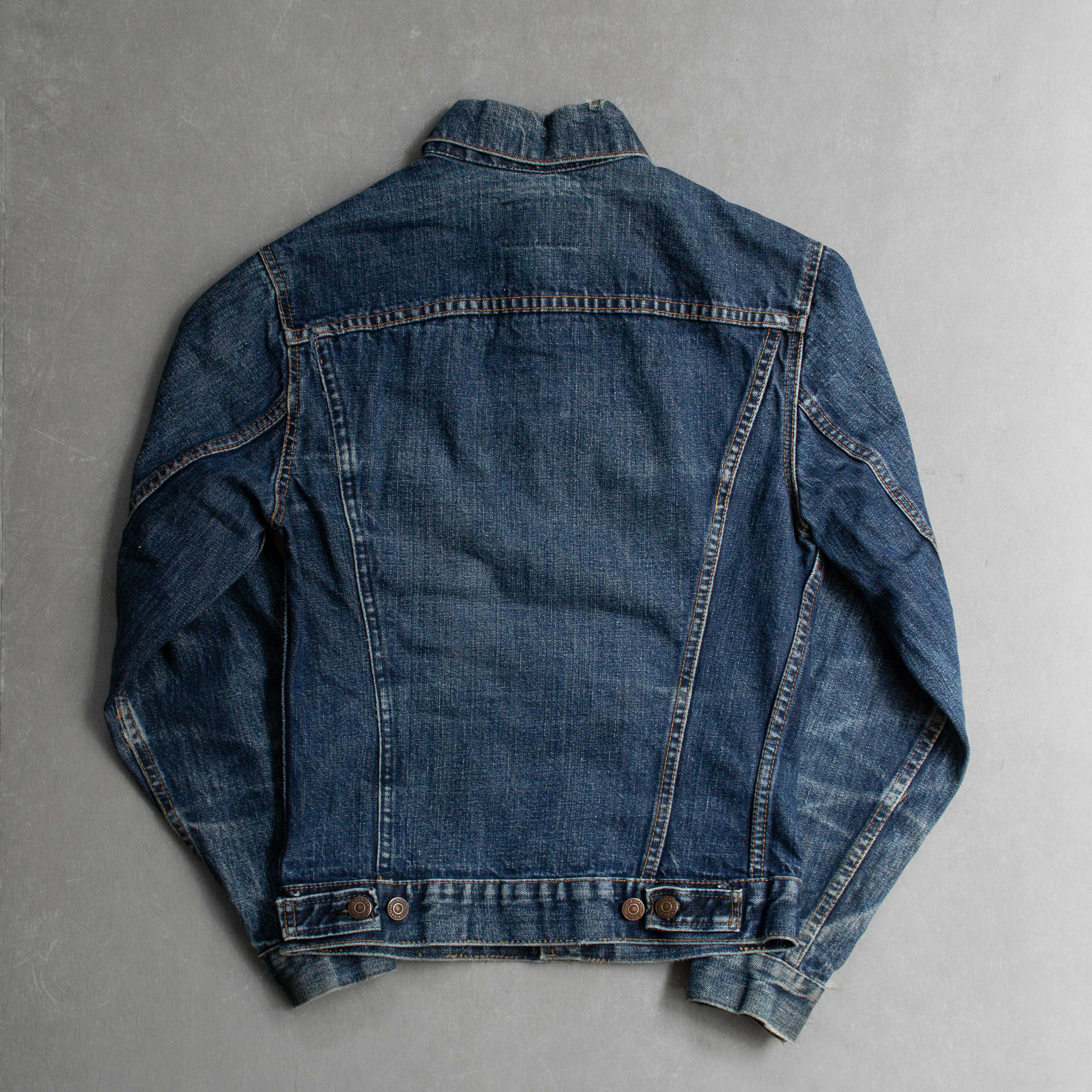 60-70S LEVIS BIG E DENIM JACKET 美國製 大E 深藍 丹寧 牛仔 外套 夾克