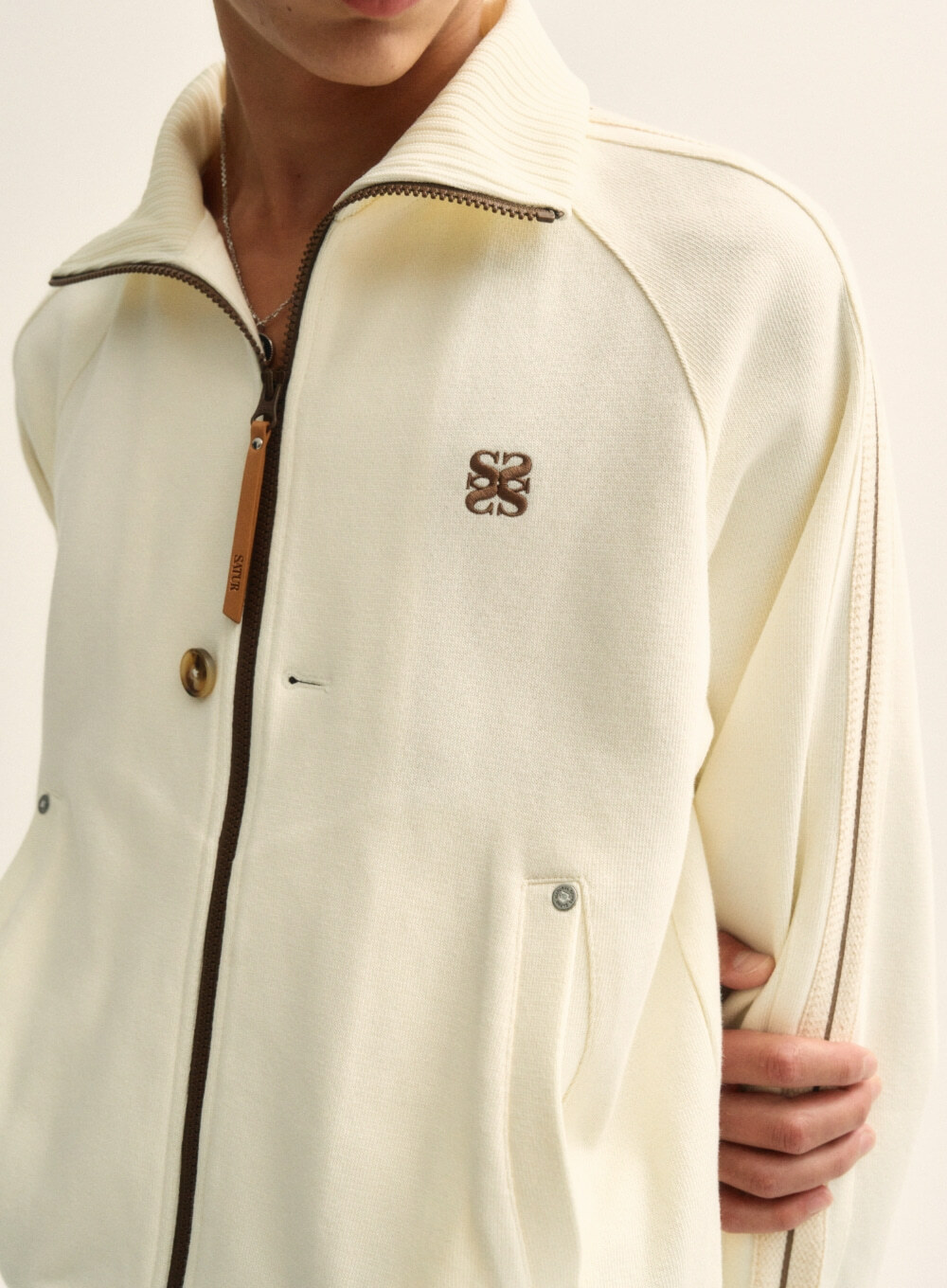 SATUR] Lawton All Day Track Zip-up Jacket