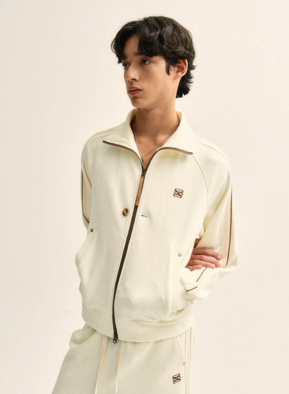SATUR] Lawton All Day Track Zip-up Jacket
