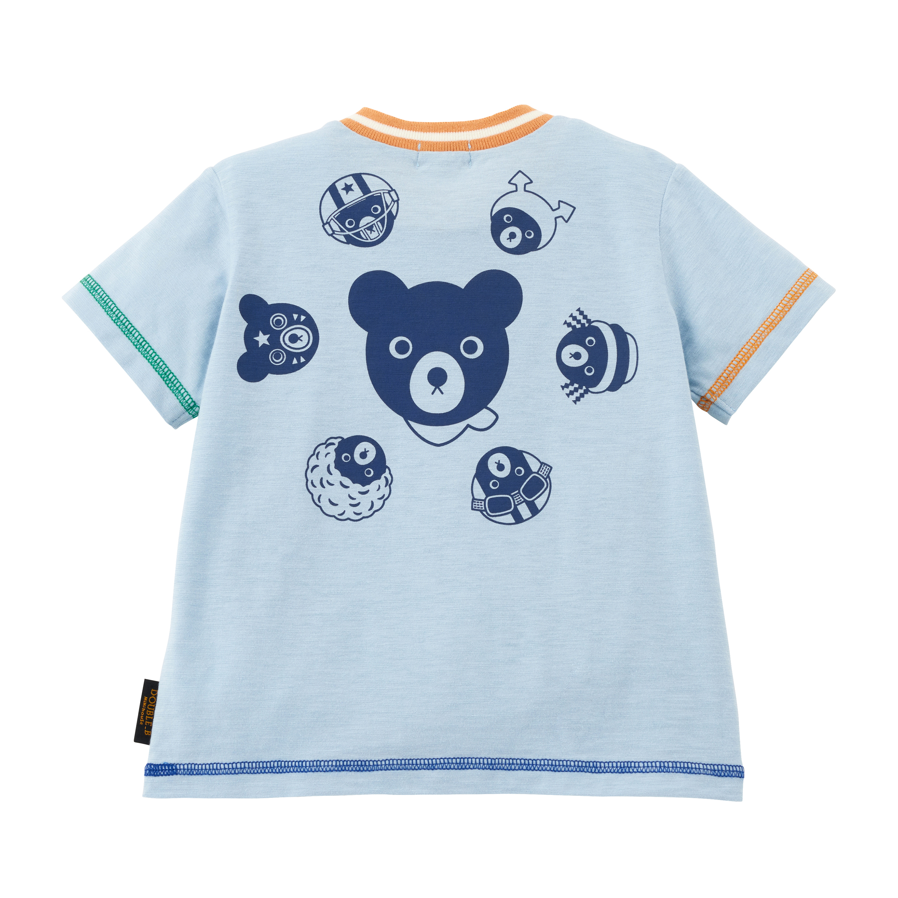 Double B 字母圖案短袖衫