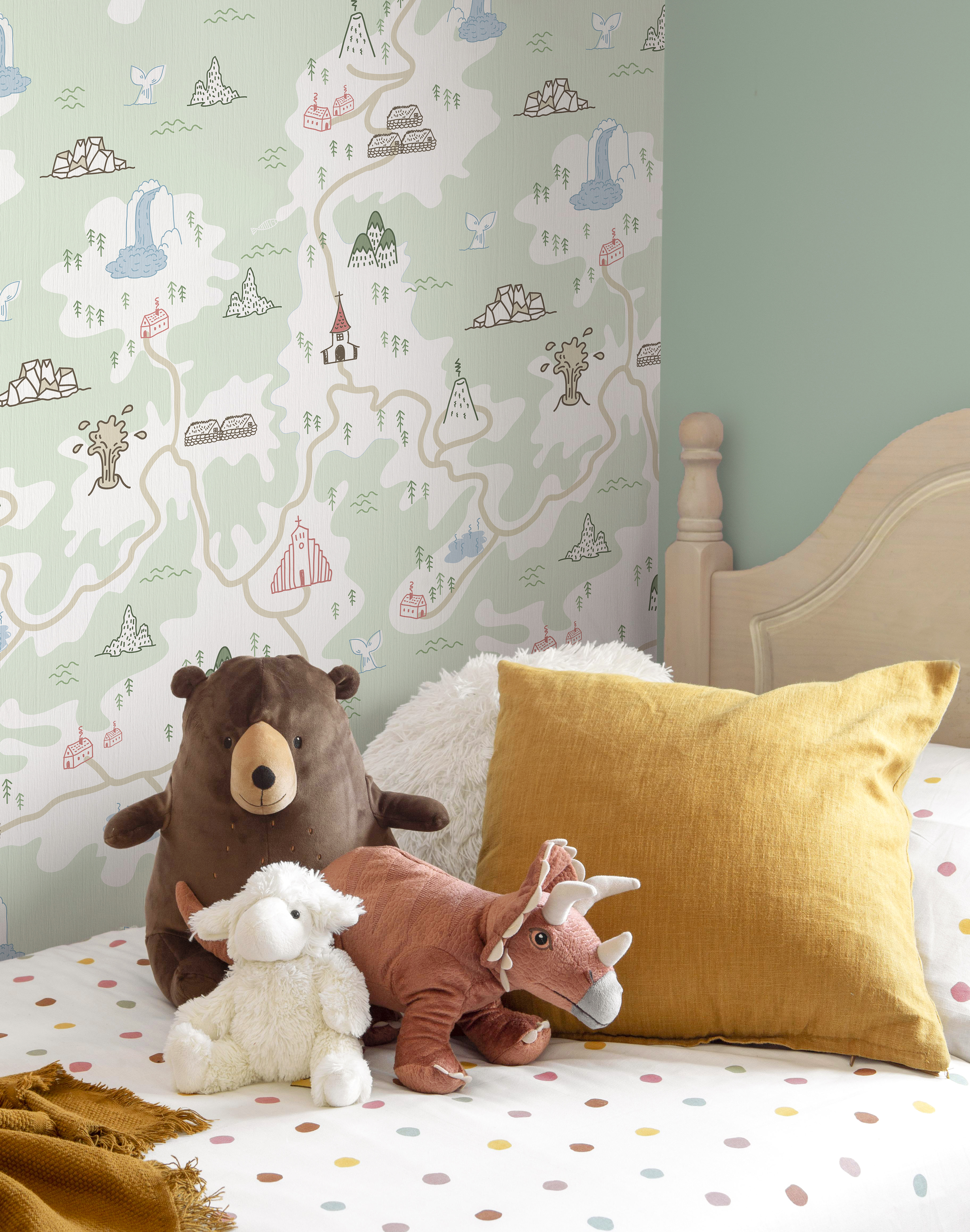 美牆壁布//雷克雅維小鎮(約1.5坪/捲)