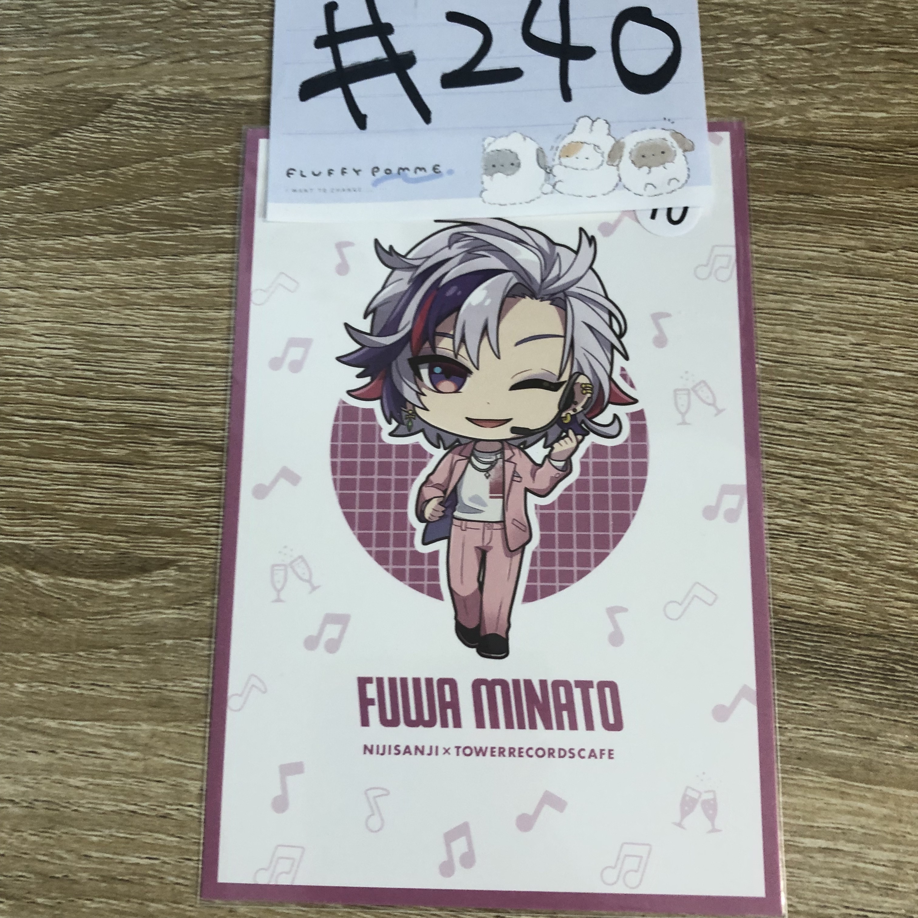 彩虹社 不破 明信片#240