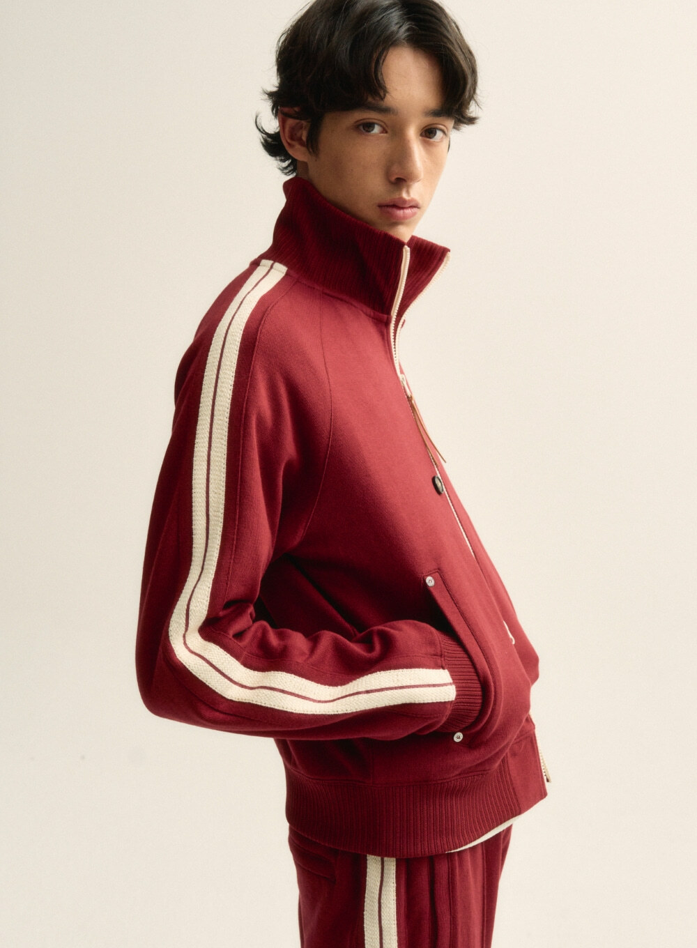 SATUR] Lawton All Day Track Zip-up Jacket