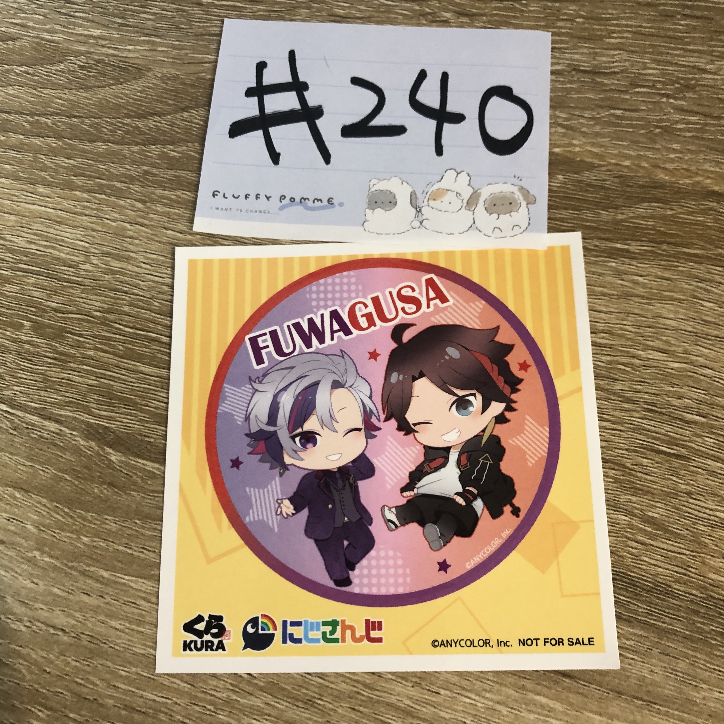 彩虹社  貼紙#240