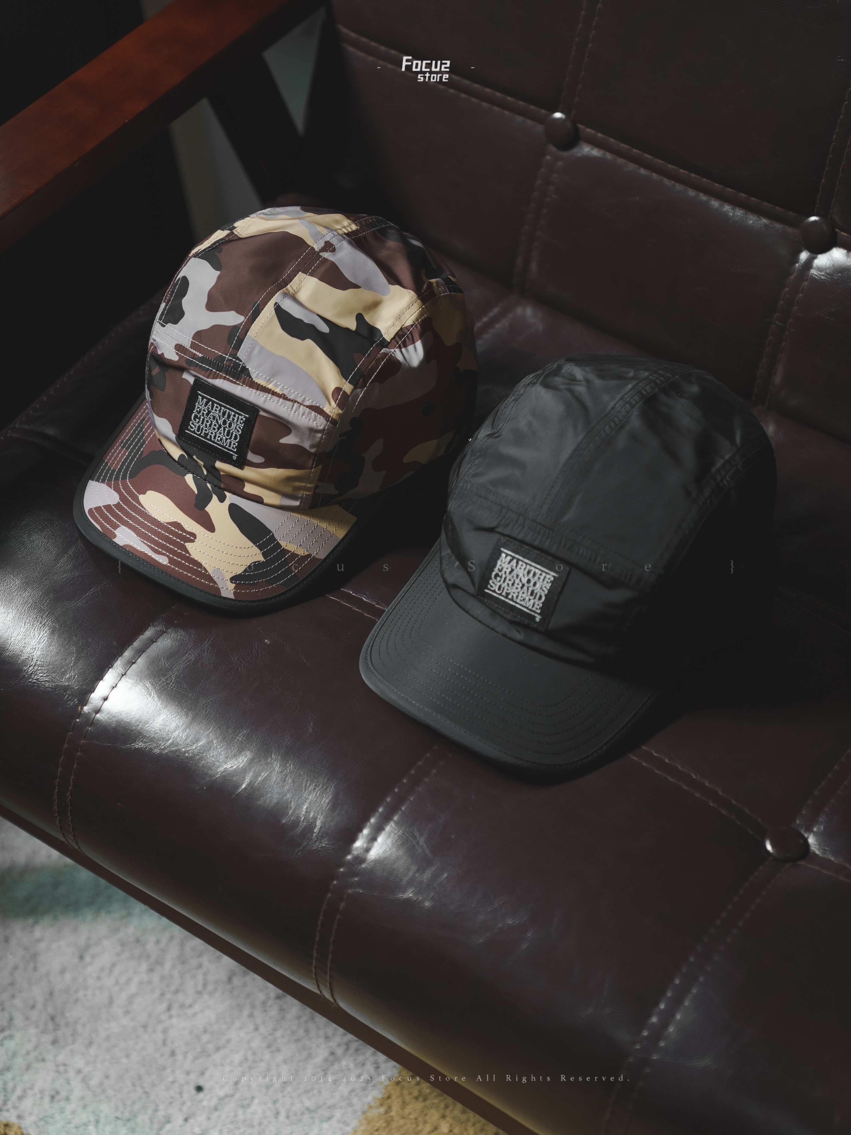 【Focus Store】預購 Supreme x Marithé + François Girbaud SS25 Week6 Sport Camp Cap 五分割帽 三色