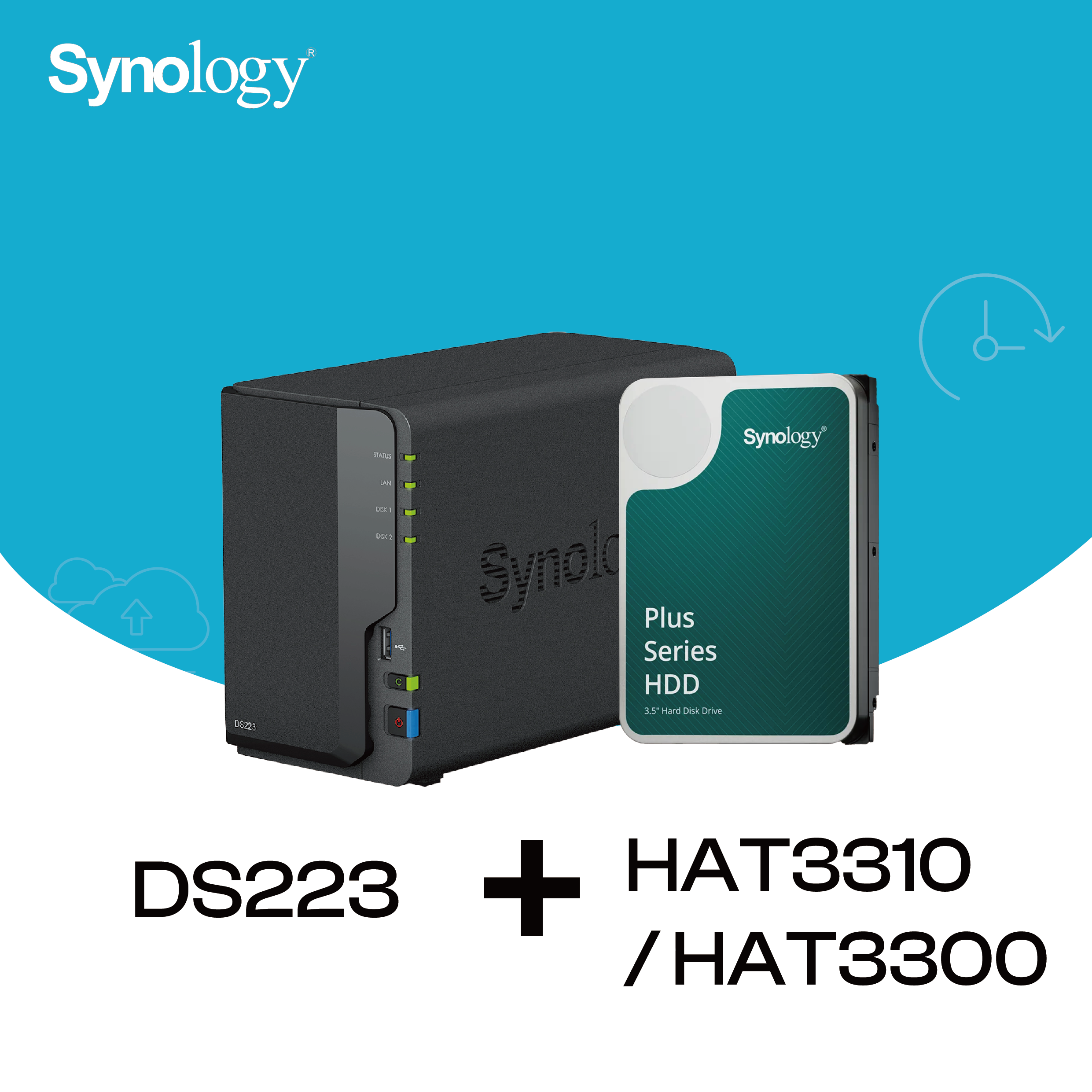 【新品未開封】Synology DS224+ NAS HAT3300-2T 2個 新品未開封】Synology DS224+ NAS HAT3300-2T 2個 | Shop at