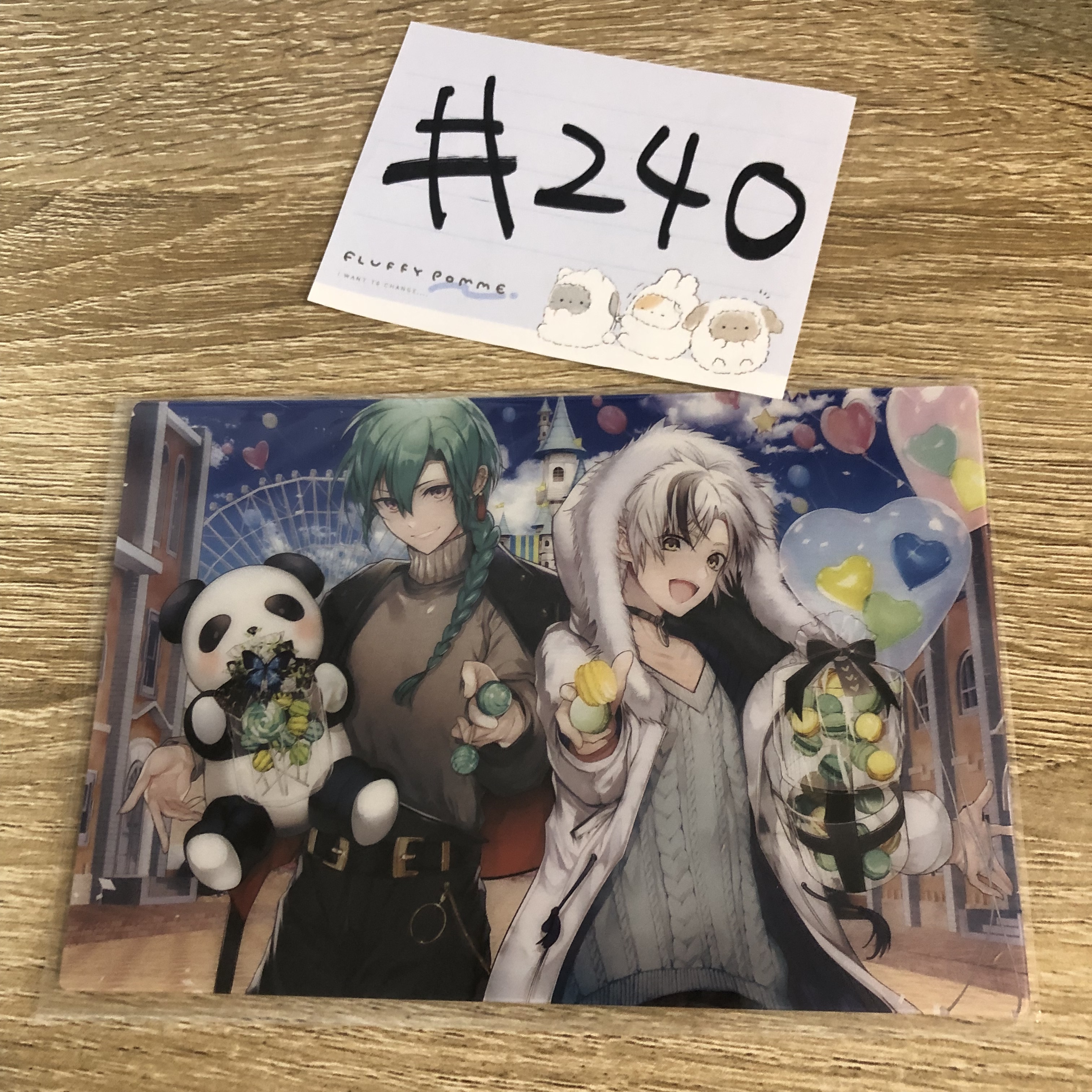 彩虹社  膠卡#240