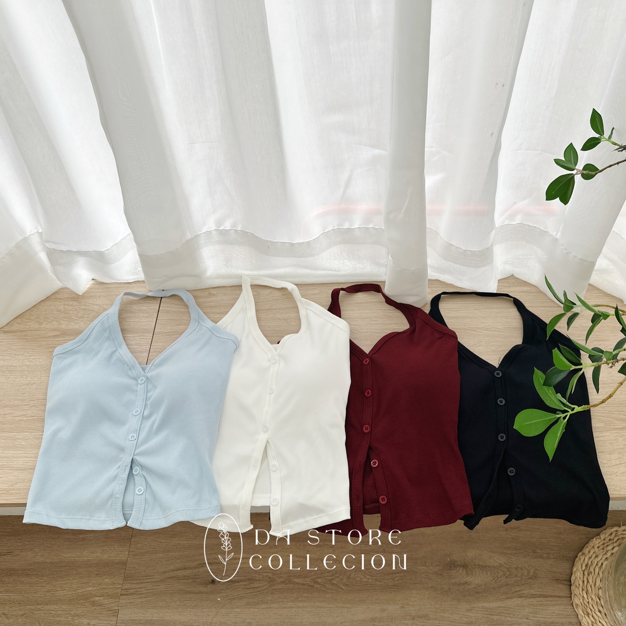 掛脖露背BRATOP/四色