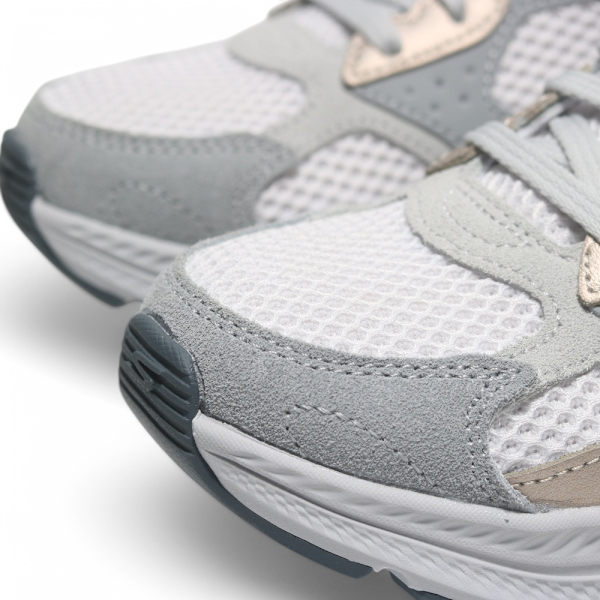 SKECHERS 慢跑鞋 GO RUN CONSISTENT 2.0 灰白金 復古 女 128630LTGY