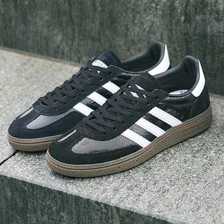 ADIDAS HANDBALL SPEZIAL 液態碎黑 黑白 裂紋 焦糖底 男女鞋 JR6512 / 預購