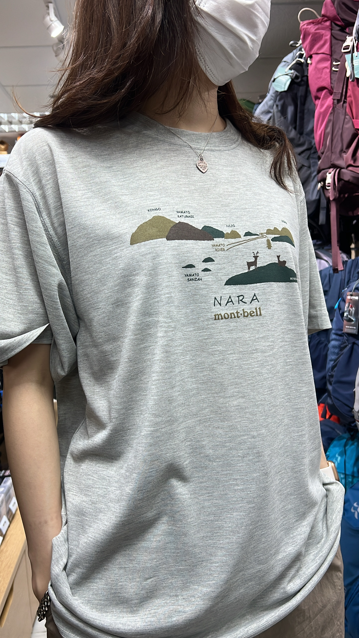 Montbell Wickron T Nara #3 奈良地域限定版 透氣快乾 T-Shirt 1504613