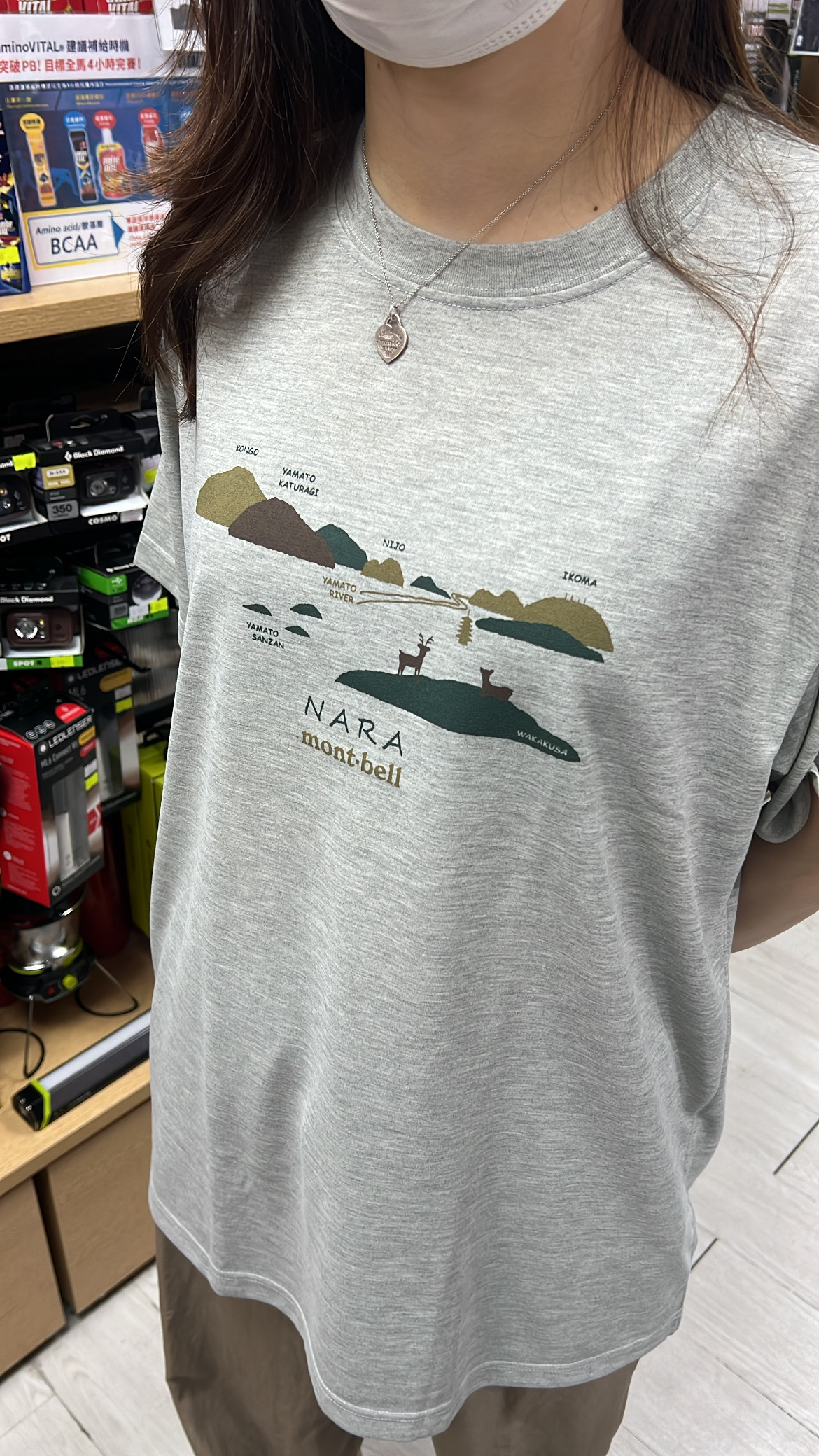 Montbell Wickron T Nara #3 奈良地域限定版 透氣快乾 T-Shirt 1504613