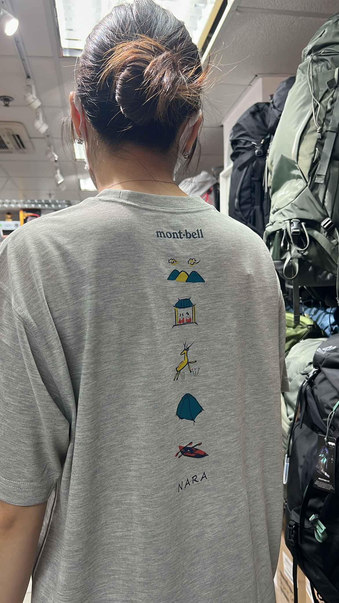 Montbell Wickron T Nara #1 奈良地域限定版 透氣快乾 T-Shirt 1504611