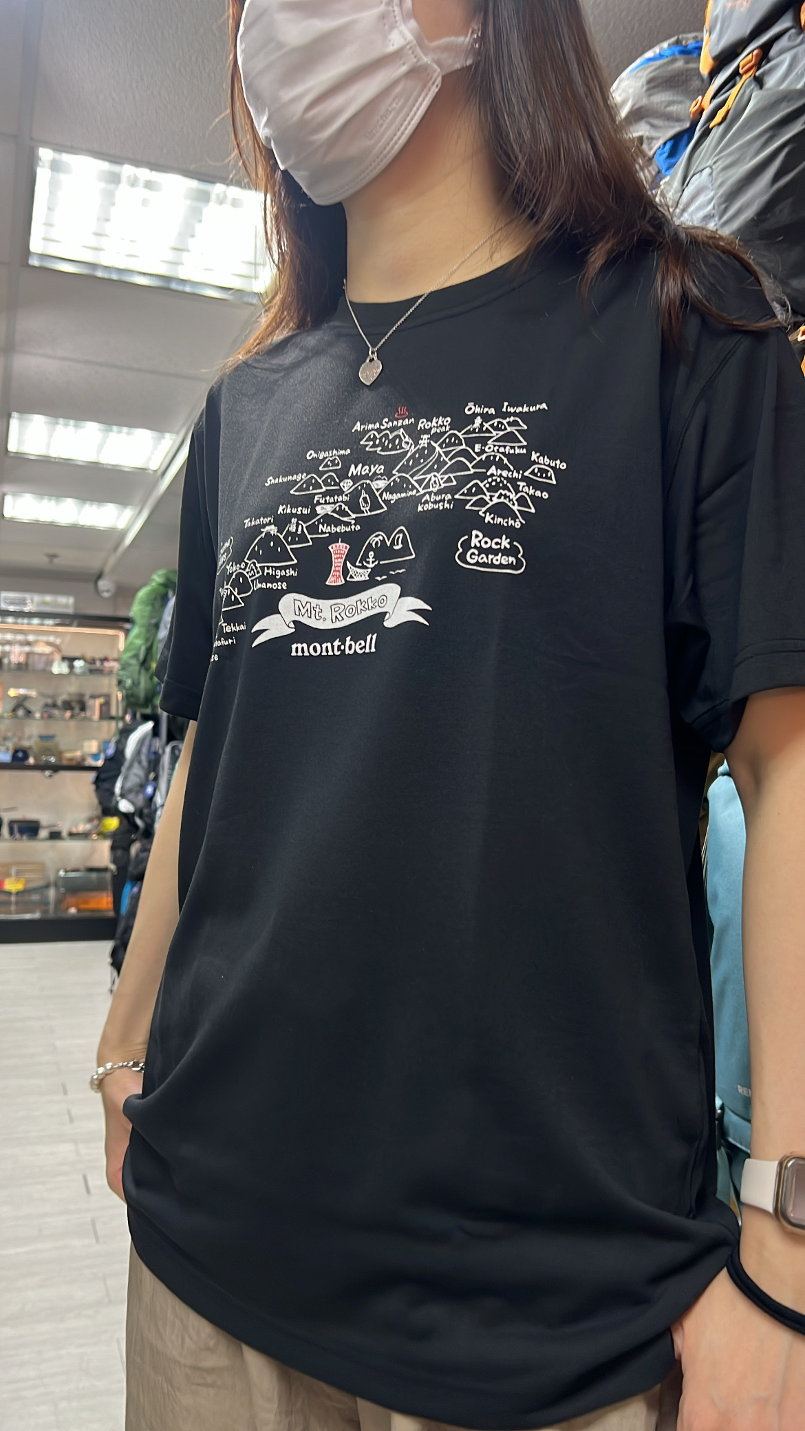 Montbell Wickron T Rokko 六甲地域限定版 透氣快乾 T-Shirt 1504604