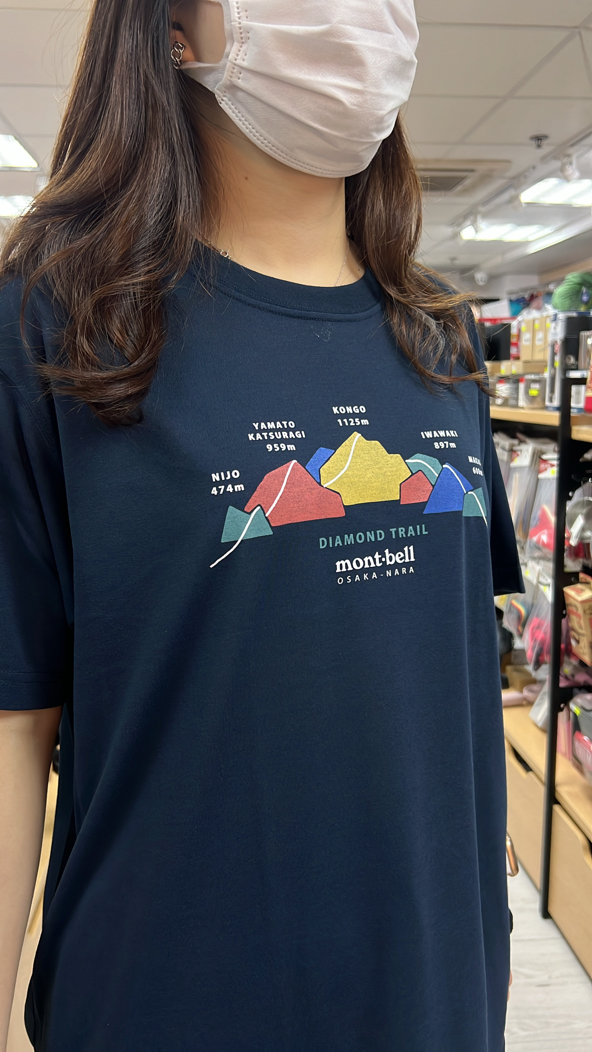 Montbell Wickron T Diamond Trail 關西地域限定版 1504566 透氣快乾 T-Shirt