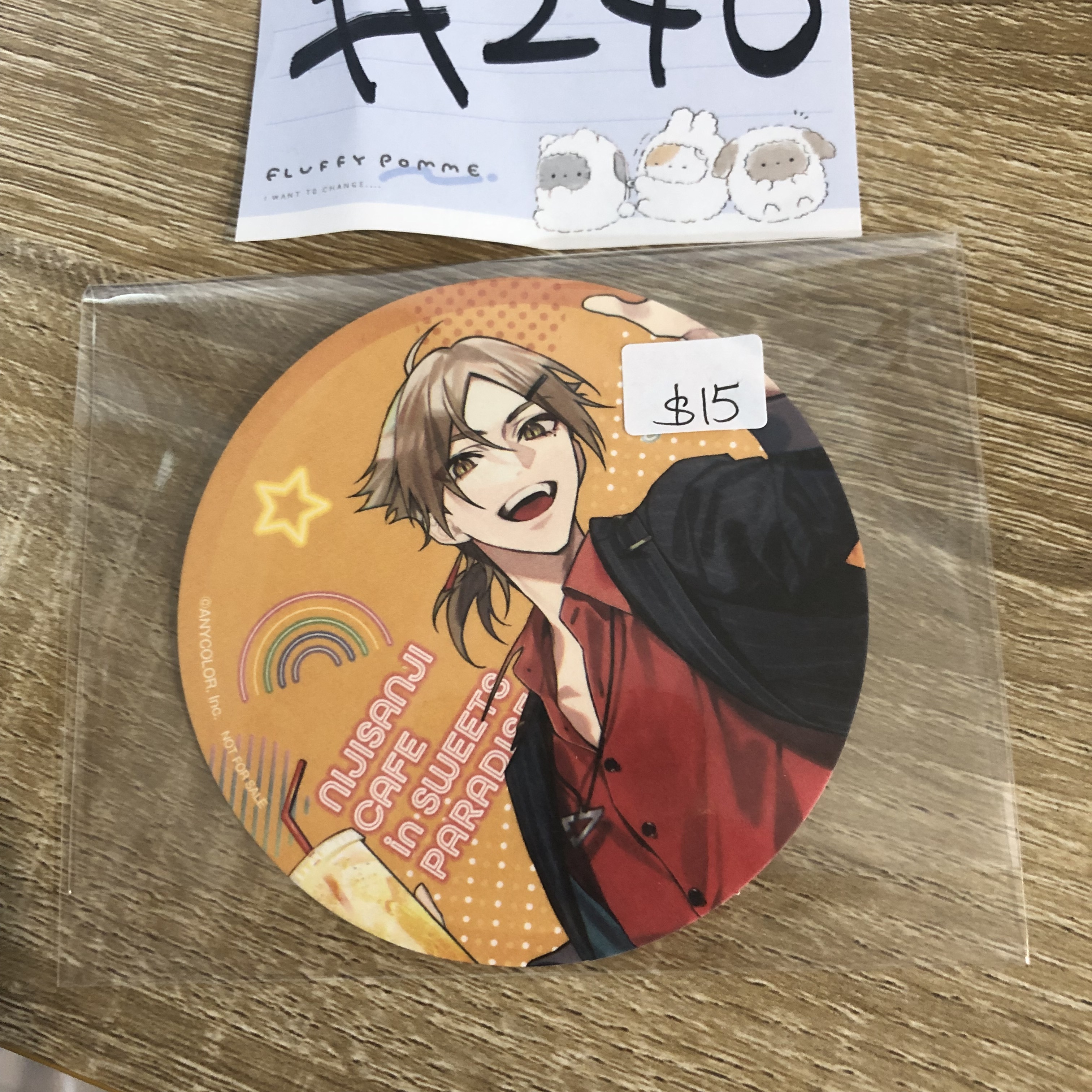 彩虹社 伏見 杯墊#240