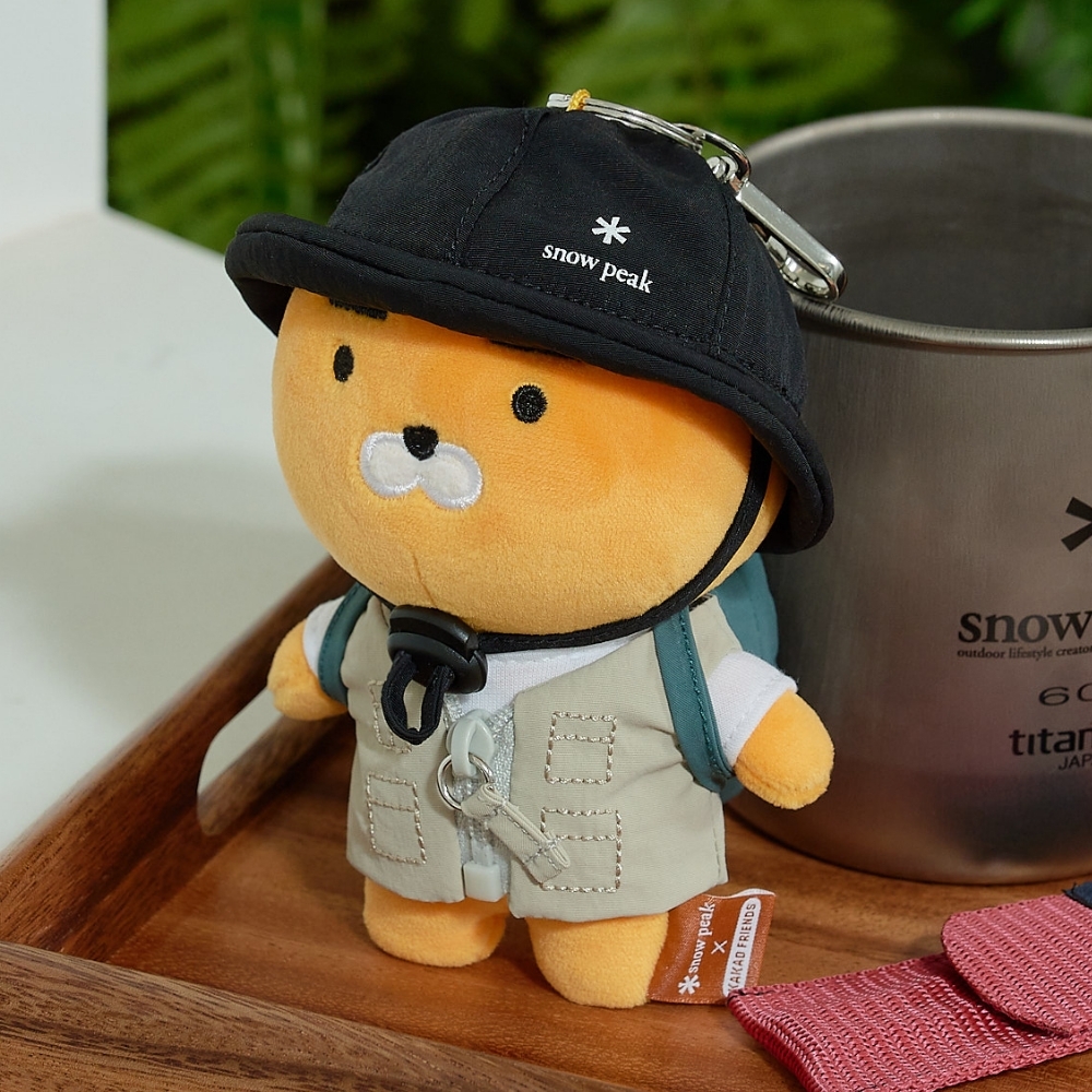 【代購】Snow Peak X Kakao Friends 萊恩 春植 鑰匙圈 吊飾 公仔 S25SUFSU86 / S25SUFSU88