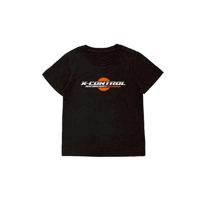 XCTRL x Gokuraku 極楽聯名JDM-B計畫童裝短T-黑