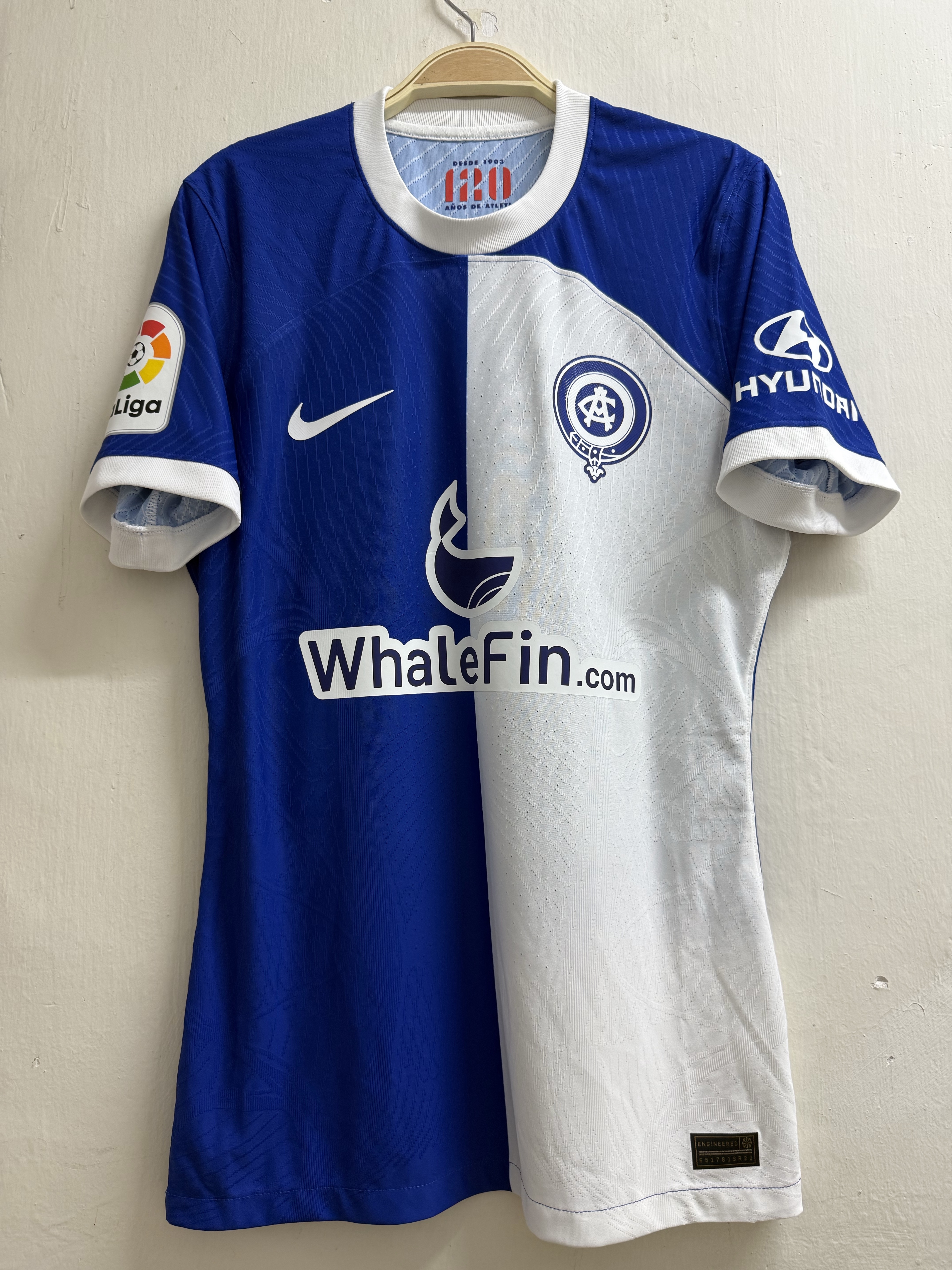 2023馬德里體育會120周年特別版更衣室球員版球衣